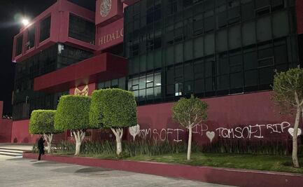 Vinculan a proceso a joven que hizo grafiti en Palacio de Gobierno de Hidalgo por 8M; lo acusan de intentar sobornar a agentes