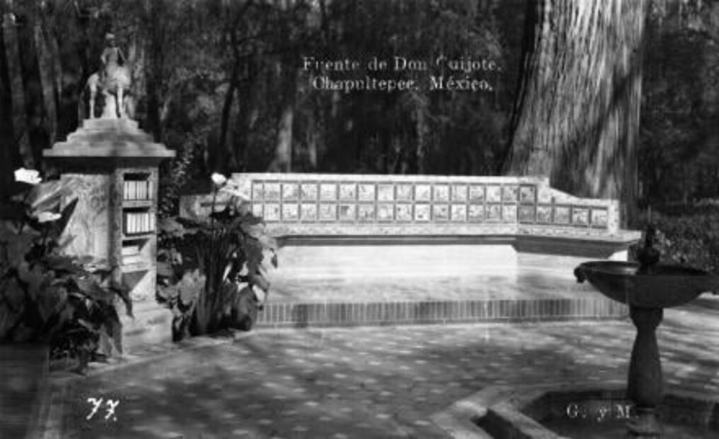 Un antiguo espacio para leer en Chapultepec