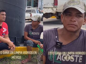 Limpiaparabrisas dice cuánto gana y se hace viral en TikTok