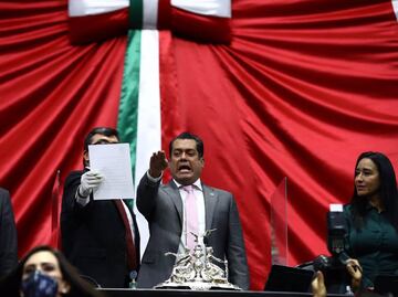 Sergio Gutiérrez, de Morena, nuevo presidente de la Cámara de Diputados