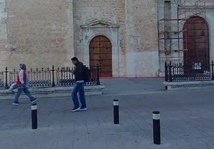 Piden blindar edificios históricos, comercios y casonas en Mérida por marcha del Día Internacional de la Mujer. Foto: Especial