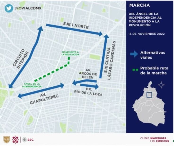 Así fue, minuto a minuto, la Marcha en defensa del INE 