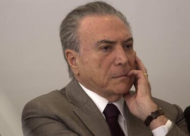 Internan a Temer mientras Congreso brasileño vota su posible desafuero