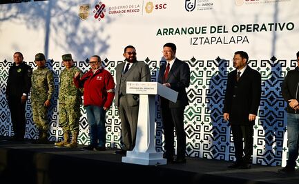 Inicia "Operativo Iztapalapa": Más de 4 mil elementos y 280 vehículos de la SSC combatirán delitos