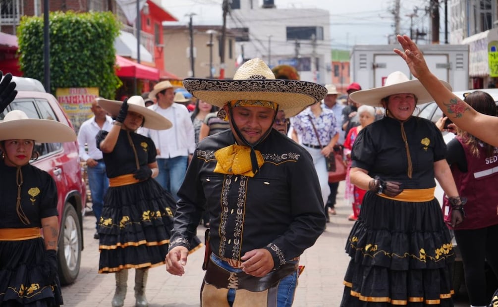 Mixquic celebra la cuarta Feria de la Hortaliza con productores del suelo de conservación. Foto: Especial