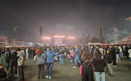 AFI arranca la noche en el Estadio GNP; Linkin Park se prepara para salir a la tarima