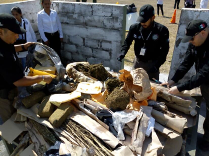 Incineran estupefacientes decomisados en San Cristobal de las Casas