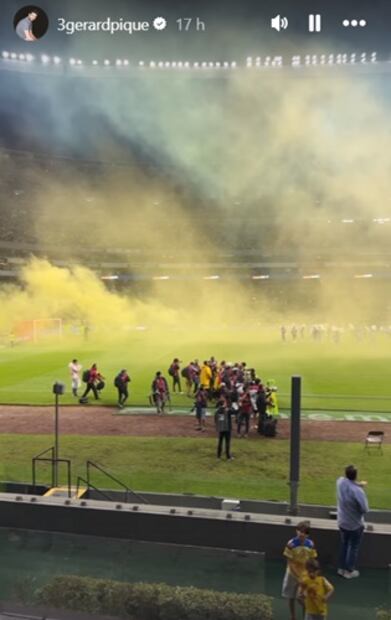 El exfutbolista del Barcelona sorprendió al revelar que estuvo en el Azteca. Foto: Instagram