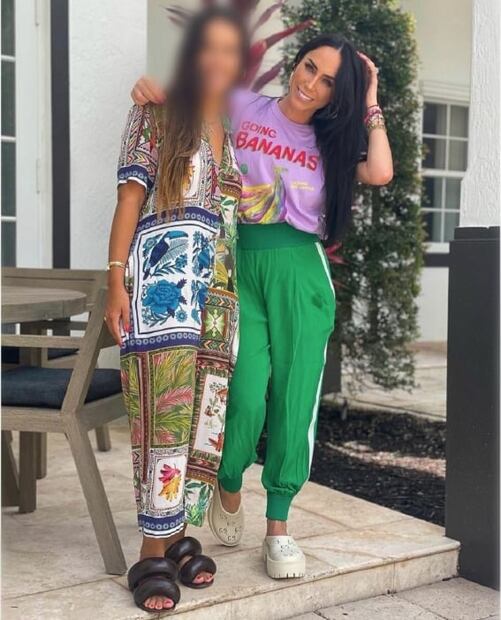 Inés Gómez Mont y las lujosas prendas del último look con el que fue vista