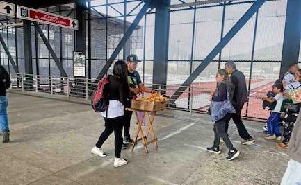 Torean ambulantes en el Cetram Indios Verdes