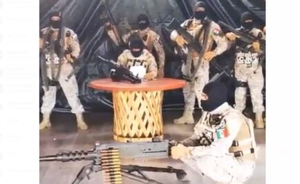 Circula video con miembros del CJNG fuertemente armados; hablan sobre Tepalcatepec