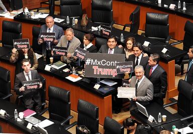Senado rechaza tratar como urgente estrategia contra Trump