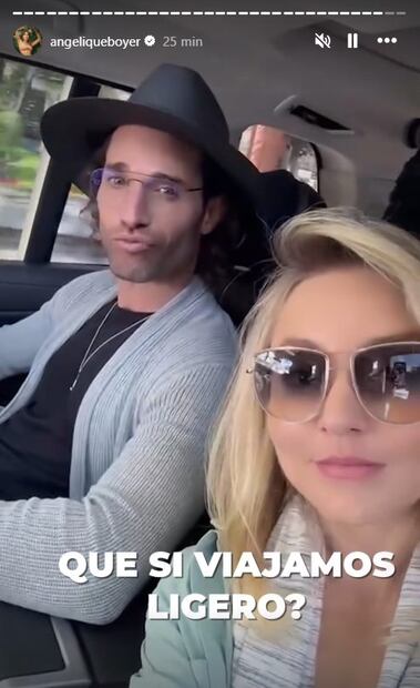 Sebastián Rulli y Angelique Boyer viajan a España.
