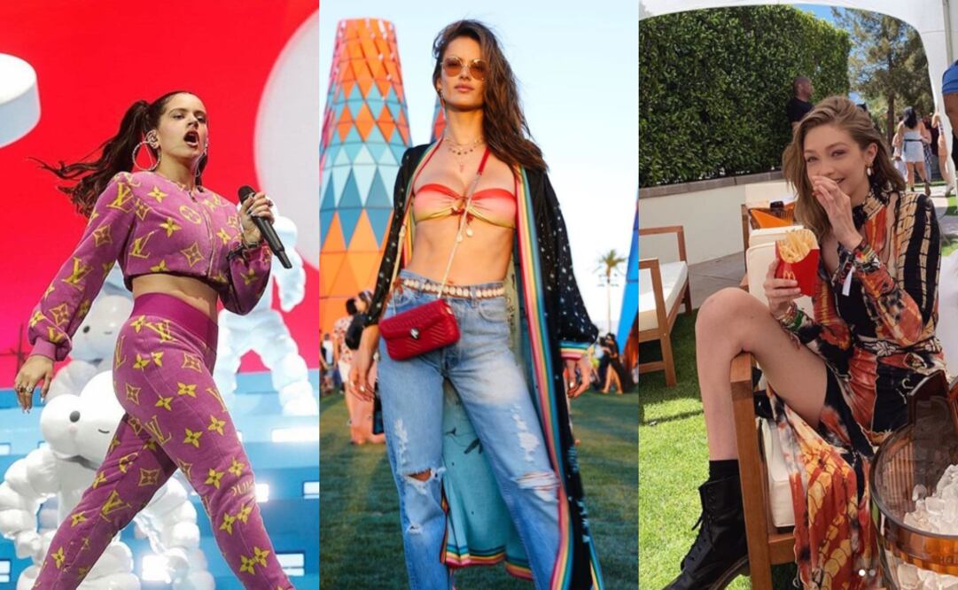 Algunas de las celebridades que asistieron al festival Coachella