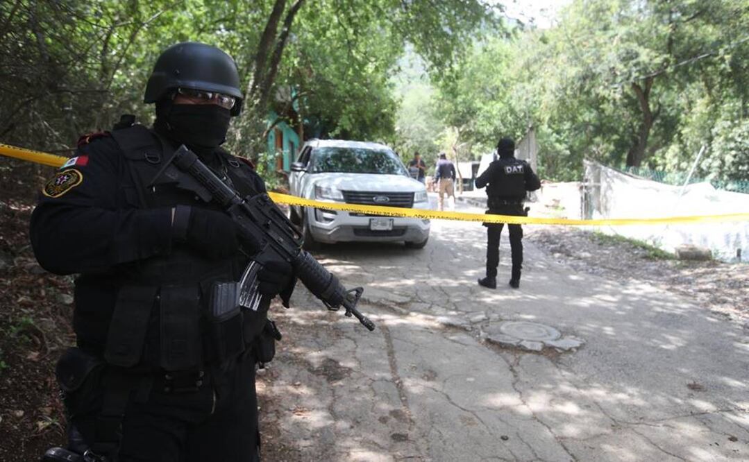Este jueves fue el segundo día de búsqueda de la joven Yolanda Martínez en Nuevo León. Foto: Valente Rosas/EL UNIVERSAL