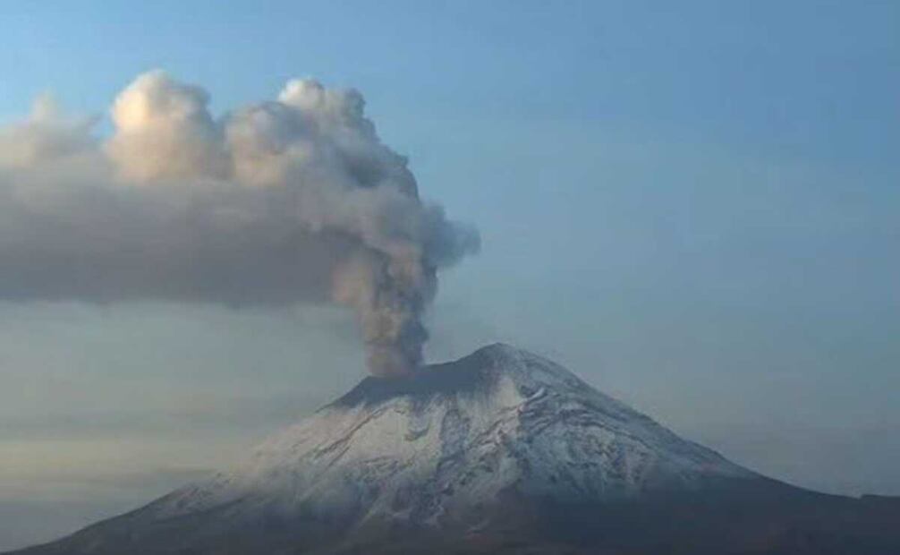 Volcán Popocatépetl. Foto: Especial