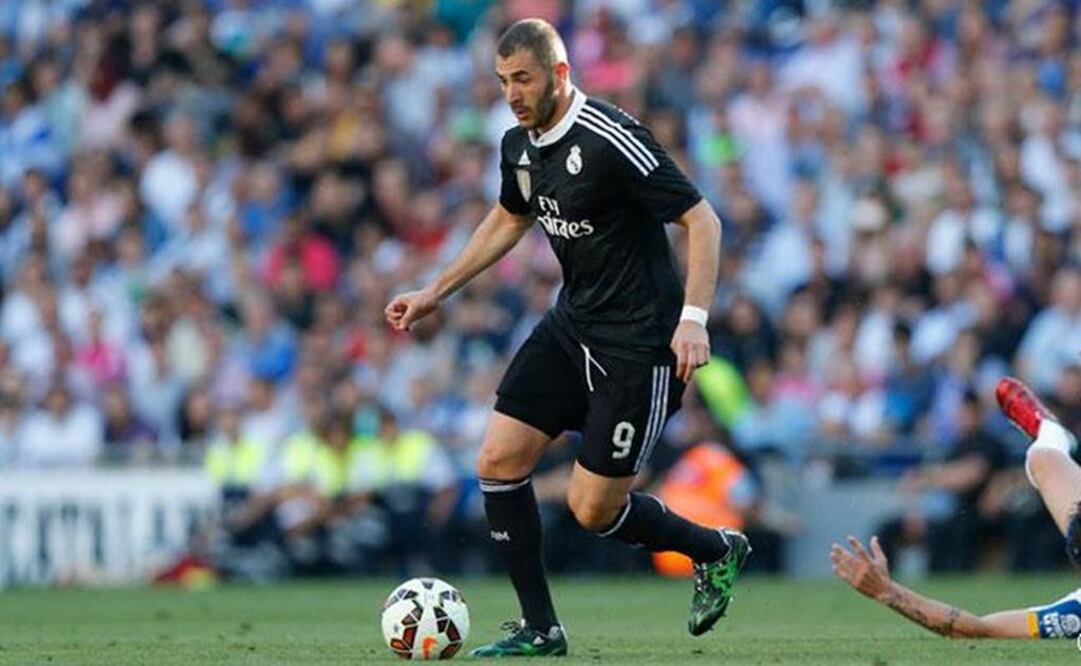 Karim Benzema durante el partido del pasado fin de semana ante el Espanyol