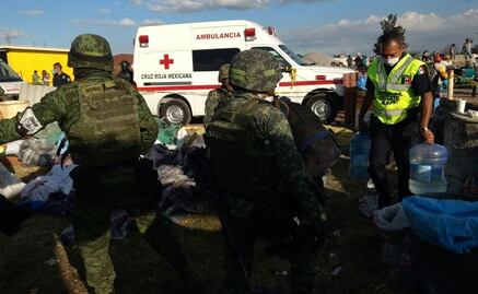 Policía Federal reporta 9 muertos por explosión en Tultepec
