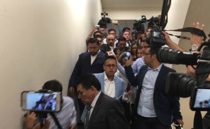 Tarín García sale de la Cámara de Diputados tras 28 horas