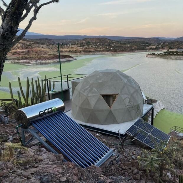 Hooga Glamping: pasa noches románticas frente a la Isla Tzibanzá