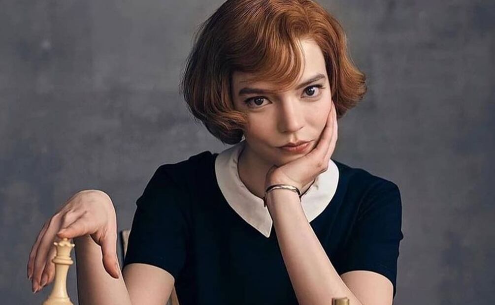 La serie volvió a popularizar al ajedrez. Foto: Netflix. 