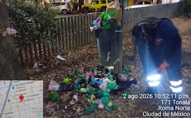 Alcaldía Cuauhtémoc recolecta 255 toneladas de residuos al día de la vía pública; afirman que recuperan espacios públicos