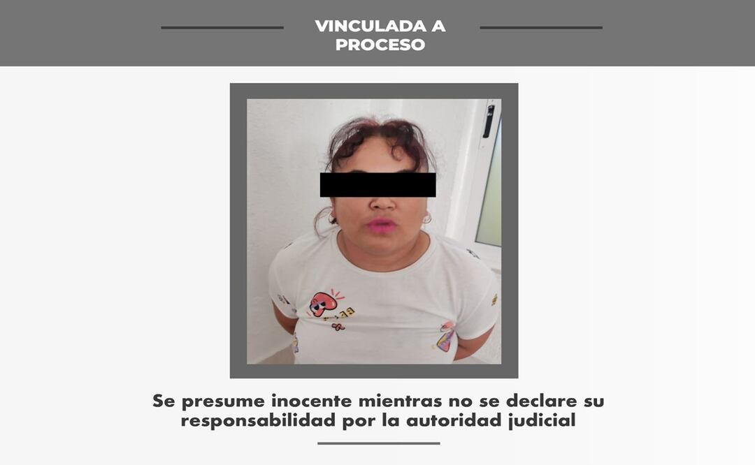 Vinculan a proceso a mujer por sustracción de menor en Pachuca. Foto: Especial