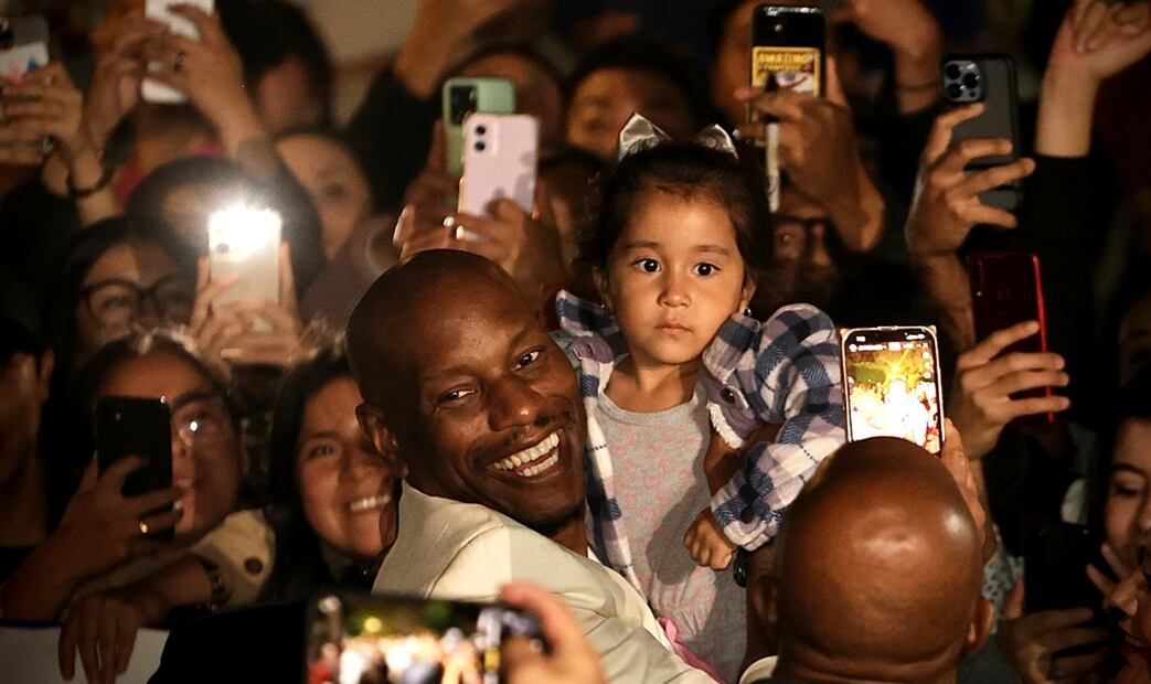 El actor Tyrese Gibson. Foto: Berenice Fregoso/EL UNIVERSAL