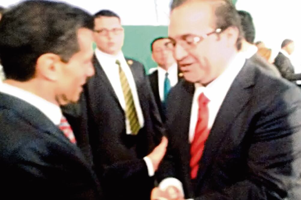 Durante el CNSP, realizado en Palacio Nacional, el titular del Ejecutivo fede ra l se encontró con el gobernador de Veracruz, Javier Duarte (ESPECIAL)