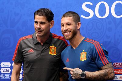 Sergio Ramos tranquiliza las cosas, tras el despido de Lopetegui
