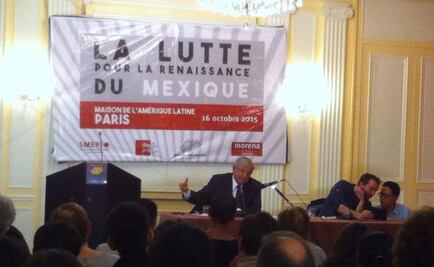 Morena paga mi viaje a Europa, dice López Obrador