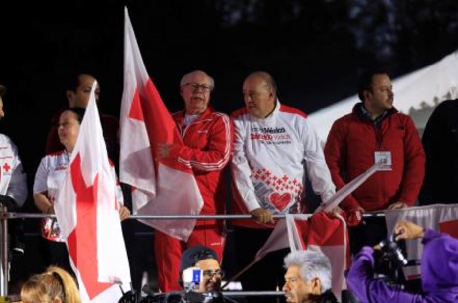Salen a correr por la Cruz Roja en México