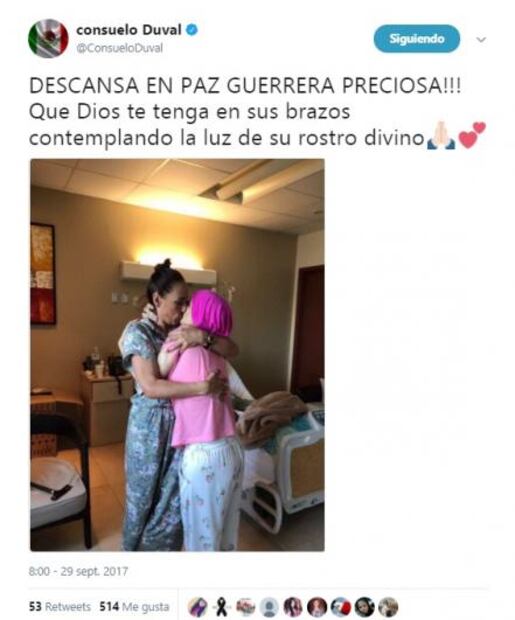 Comunidad artística lamenta fallecimiento de Karla Luna