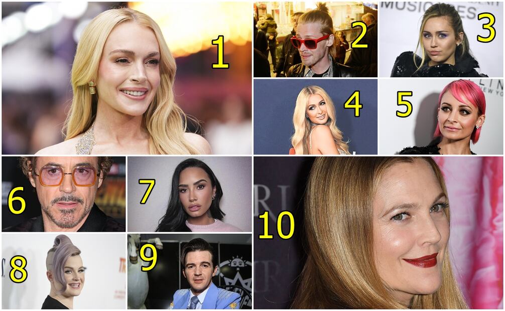 Famosos que han tocado fondo y han renacido. Fotos: Archivo.