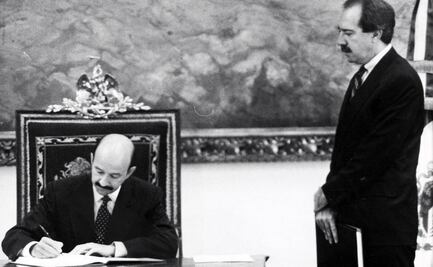 Firma del TLC en 1992, el “buen tratado” para México