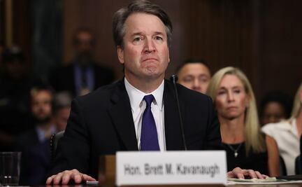 Kavanaugh reconoce "haber dicho cosas que no debió" ante Senado de EU