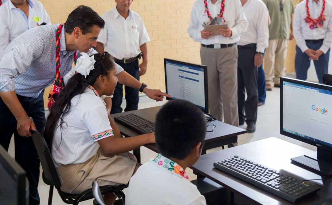 En la imagen, Peña Nieto en el marco del inicio de ciclo escolar 2017-2018 en SLP. Foto: Cuartoscuro 