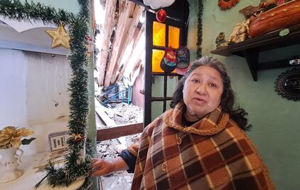 "Protección Civil me dijo que empezáramos a sacar el escombro”, dice abuelita afectada por microsismos en Álvaro Obregón