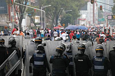 Desplegarán 800 policías por marcha