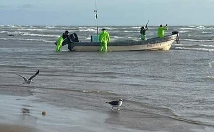 A 24 horas de la desaparición de 3 pescadores en el Golfo de México, aún no logran localizarlos