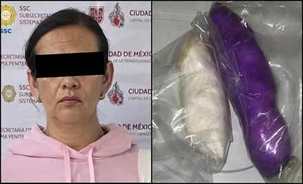 Una mujer que intentaba meter droga al Reclusorio Varonil Oriente es detenida y presentada al Ministerio Público