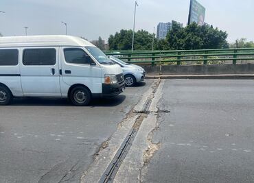 “Son cuencas mortales, sientes cómo vuelas en el auto”; conductores relatan las malas condiciones de autopista México-Pachuca