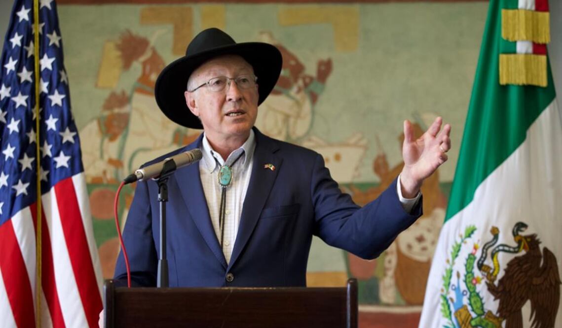 El embajador de Estados Unidos en México, Ken Salazar. Foto: Archivo EL UNIVERSAL