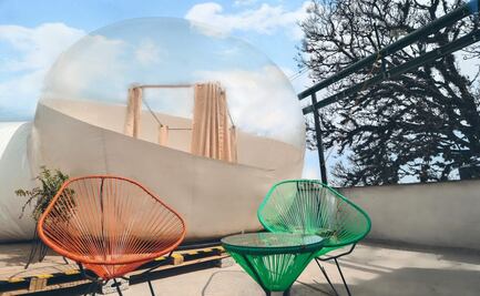 Conoce el nuevo hotel burbuja de un Pueblo Mágico de Tlaxcala