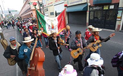Peregrinan de Toluca a la Basílica de Guadalupe