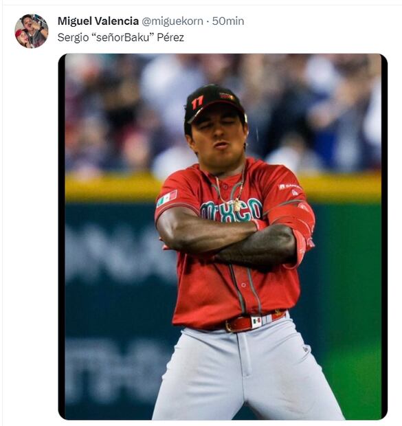 Memes de Checo Pérez en el GP de Azerbiayán