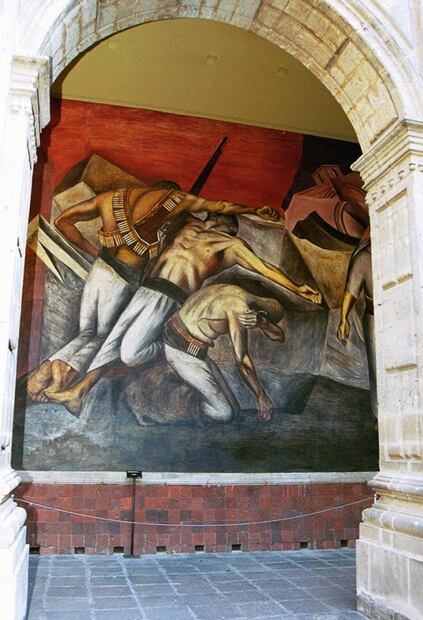 La polémica de estudiantes contra muralistas en 1924
