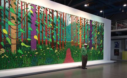 David Hockney dona una obra al Centro Pompidou
