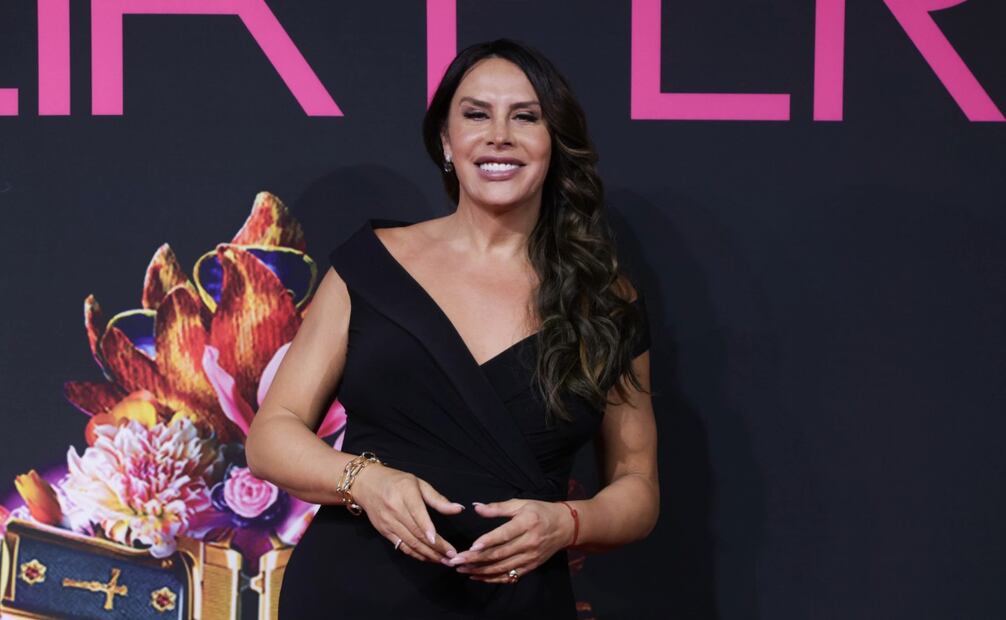 La española, Karla Sofía Gascón, fue quien interpretó a los personajes principales, Manitas del Monte y Emilia Pérez. |  Foto: Carlos Odín/EL UNIVERSAL.