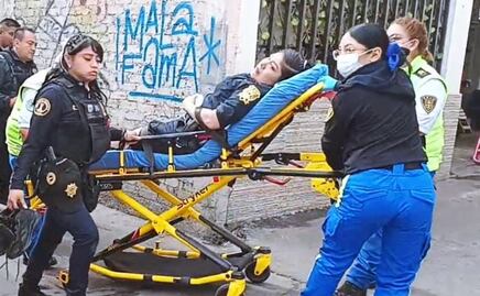 Detienen a dos por robo de motocicleta en Azcapotzalco; policía resulta herida